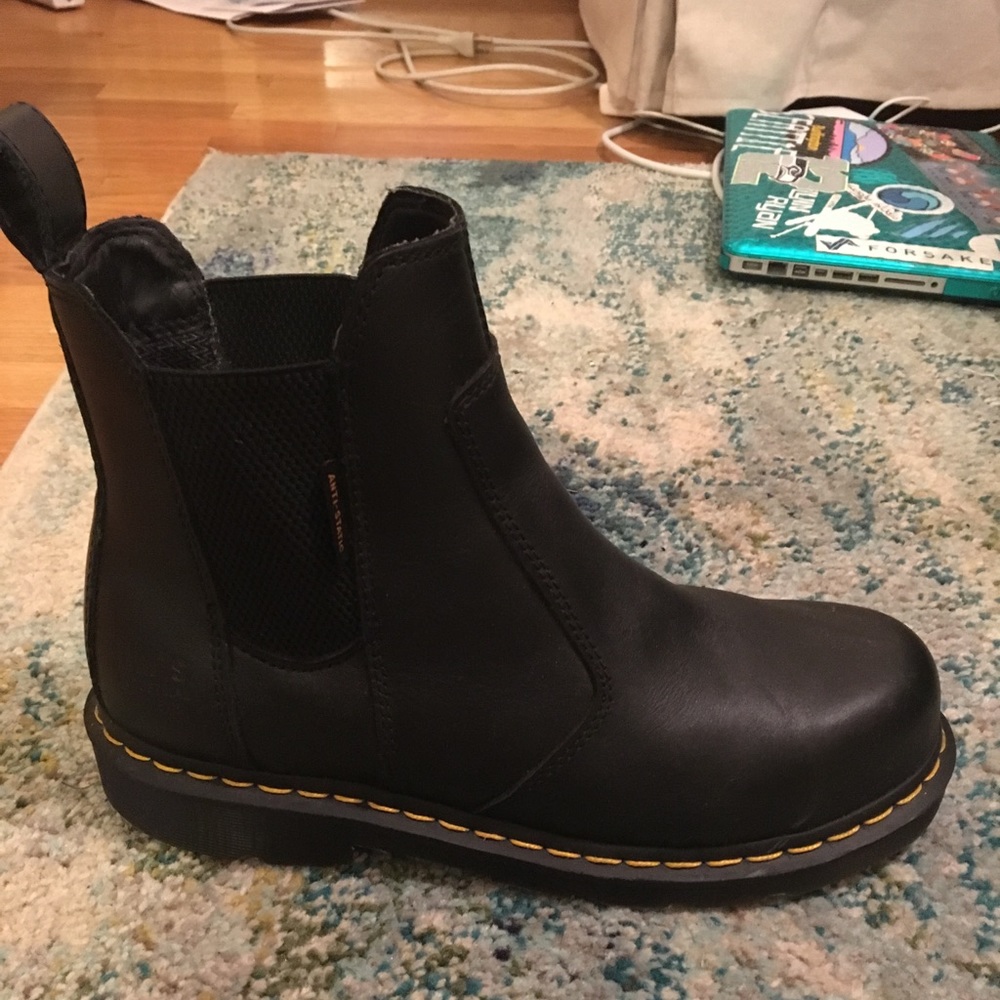 Dr. Martens Steel Toe Boots